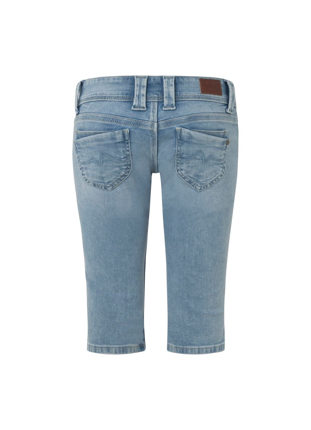 Pepe Jeans Jeansshorts SLIM CROP LW aus Baumwolle