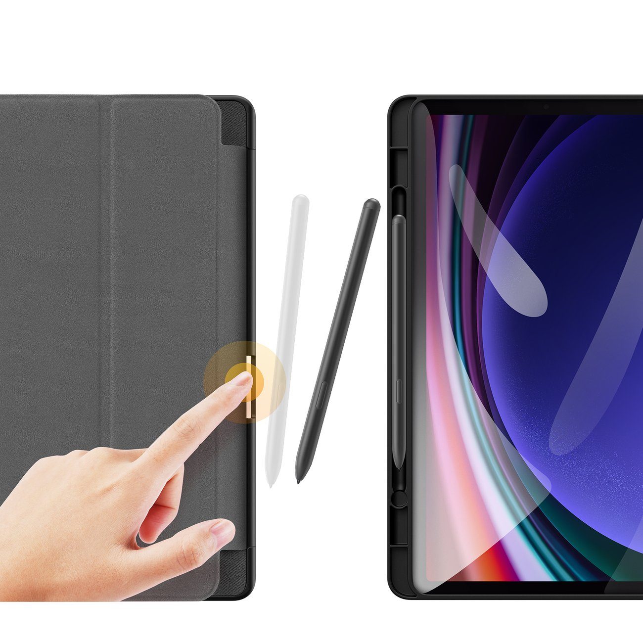 Dux Ducis Tablet-Hülle Domo- Standfunktion kompatibel mit Lenovo Tab One 8.7" 2025 – Bild 2 von 5
