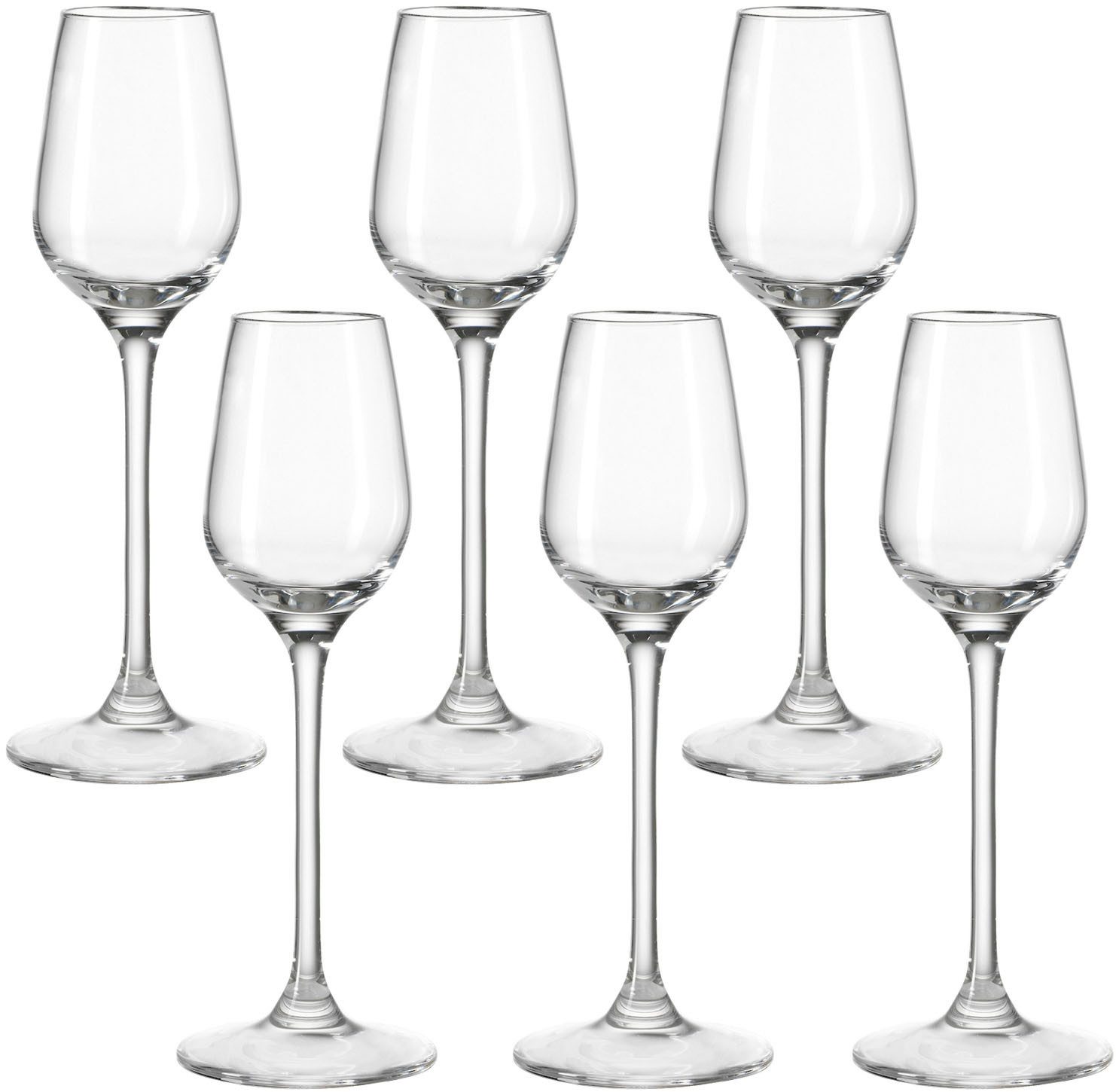 LEONARDO Digestifglas TIVOLI, 6-tlg., Kristallglas, 100 ml, 6-teilig