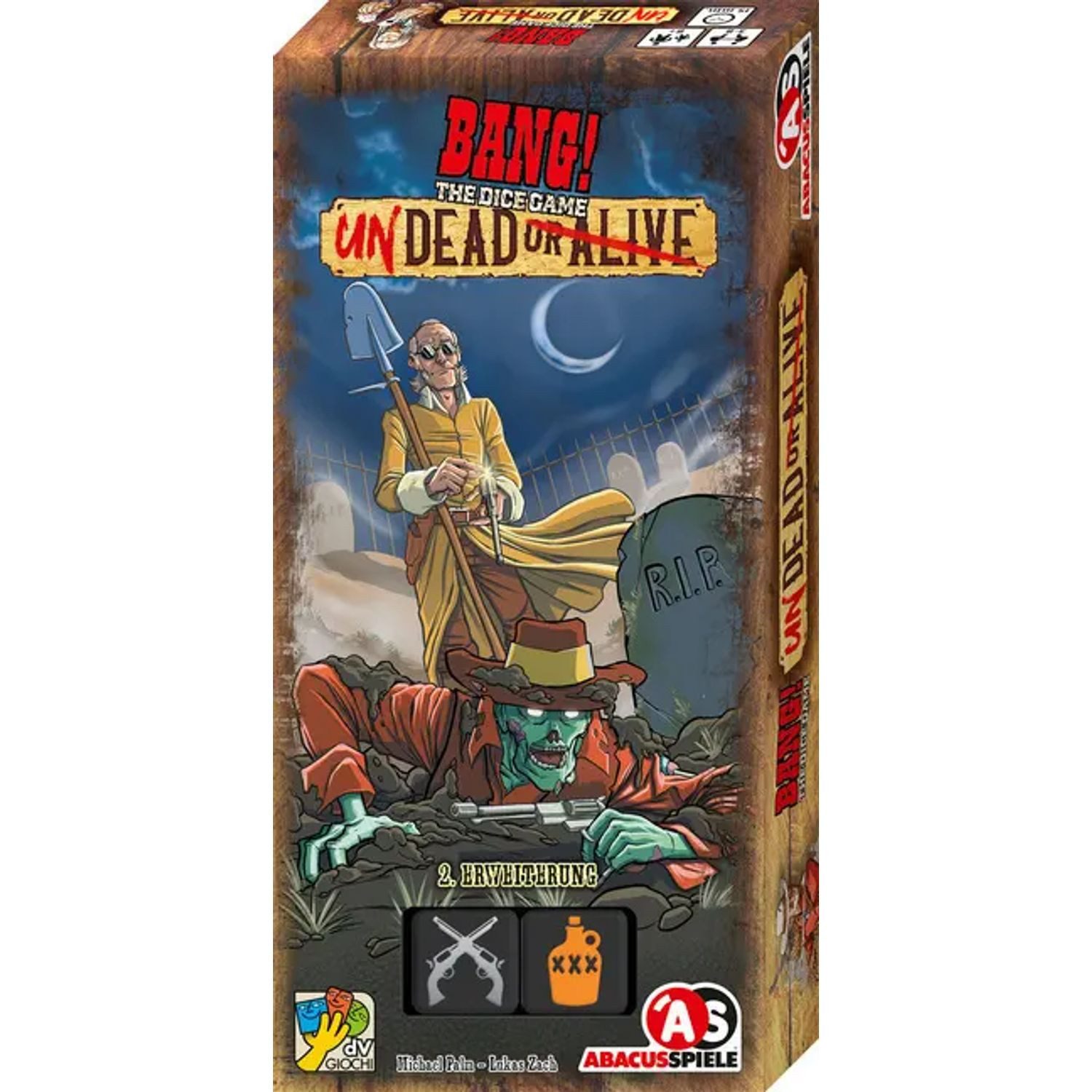 ABACUSSPIELE Spiel BANG! The Dice Game - Undead or Alive (2. Erweiterung)
