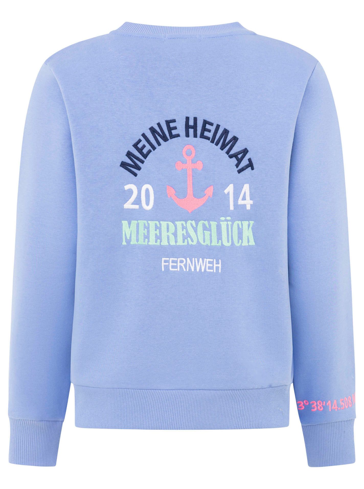 Zwillingsherz Sweatjacke Sweatbomberjacke "Meine Heimat" günstig online kaufen