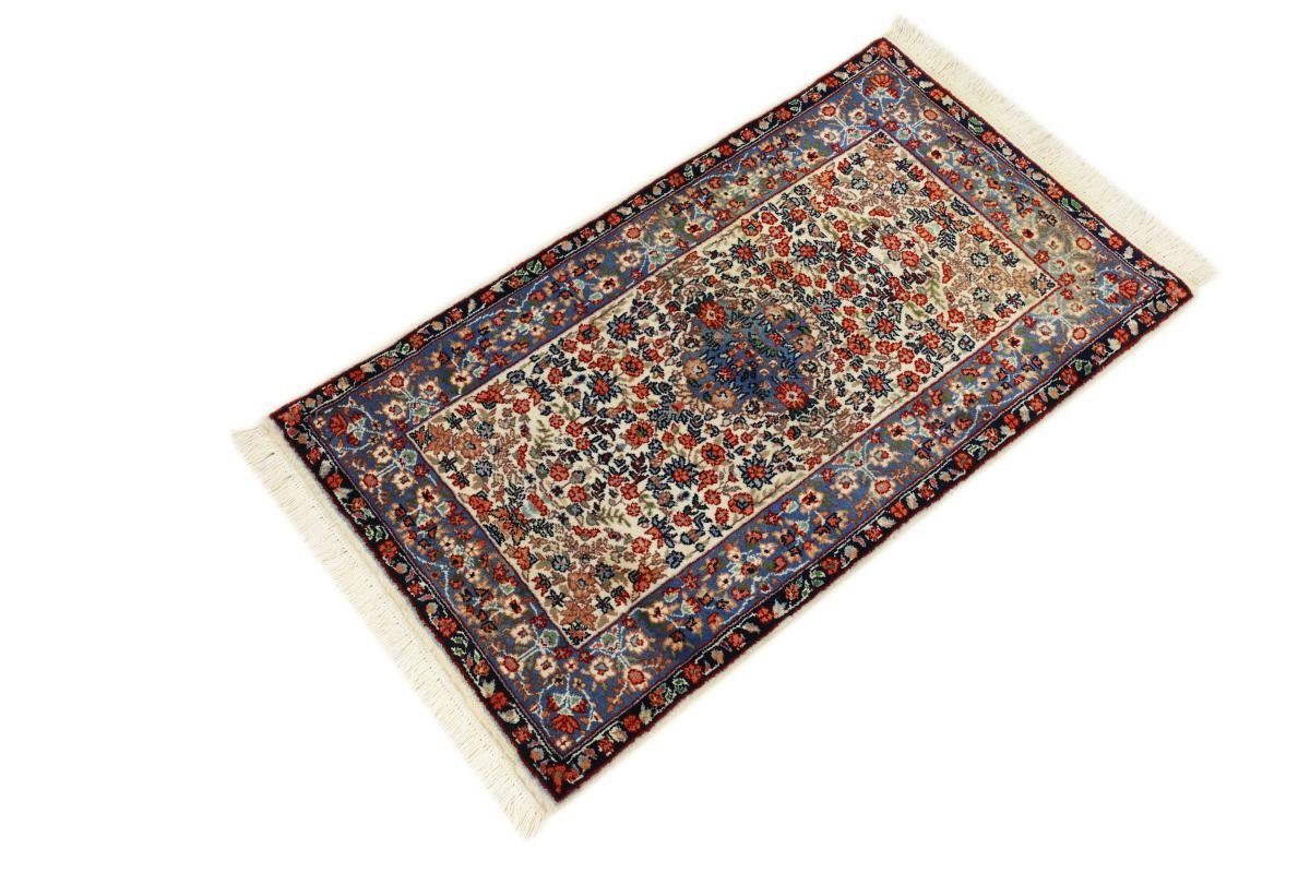 Orientteppich Kerman Handgeknüpfter Orientteppich Trading, 60x109 mm rechteckig, 15 Läufer, Höhe: Nain