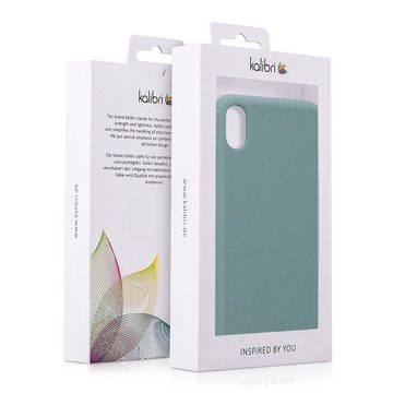 kalibri Handyhülle Hülle für Apple iPhone XR, Nachhaltige Handy Schutzhülle aus Stroh und Silikon