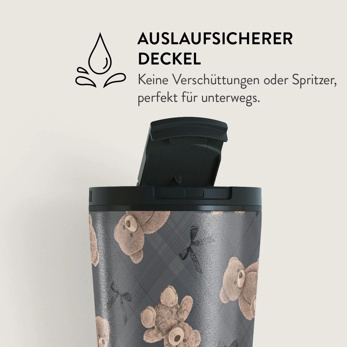 BURGA Becher Best Friends Forever "BFF" Flap Lid Travel Mug 500ml