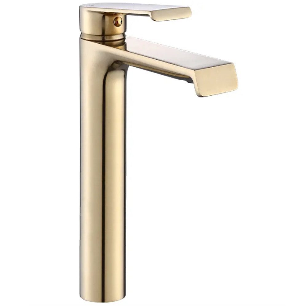 wohnwerk.idee Badarmatur Waschbeckenarmatur Wasserhahn Gold Matt günstig online kaufen