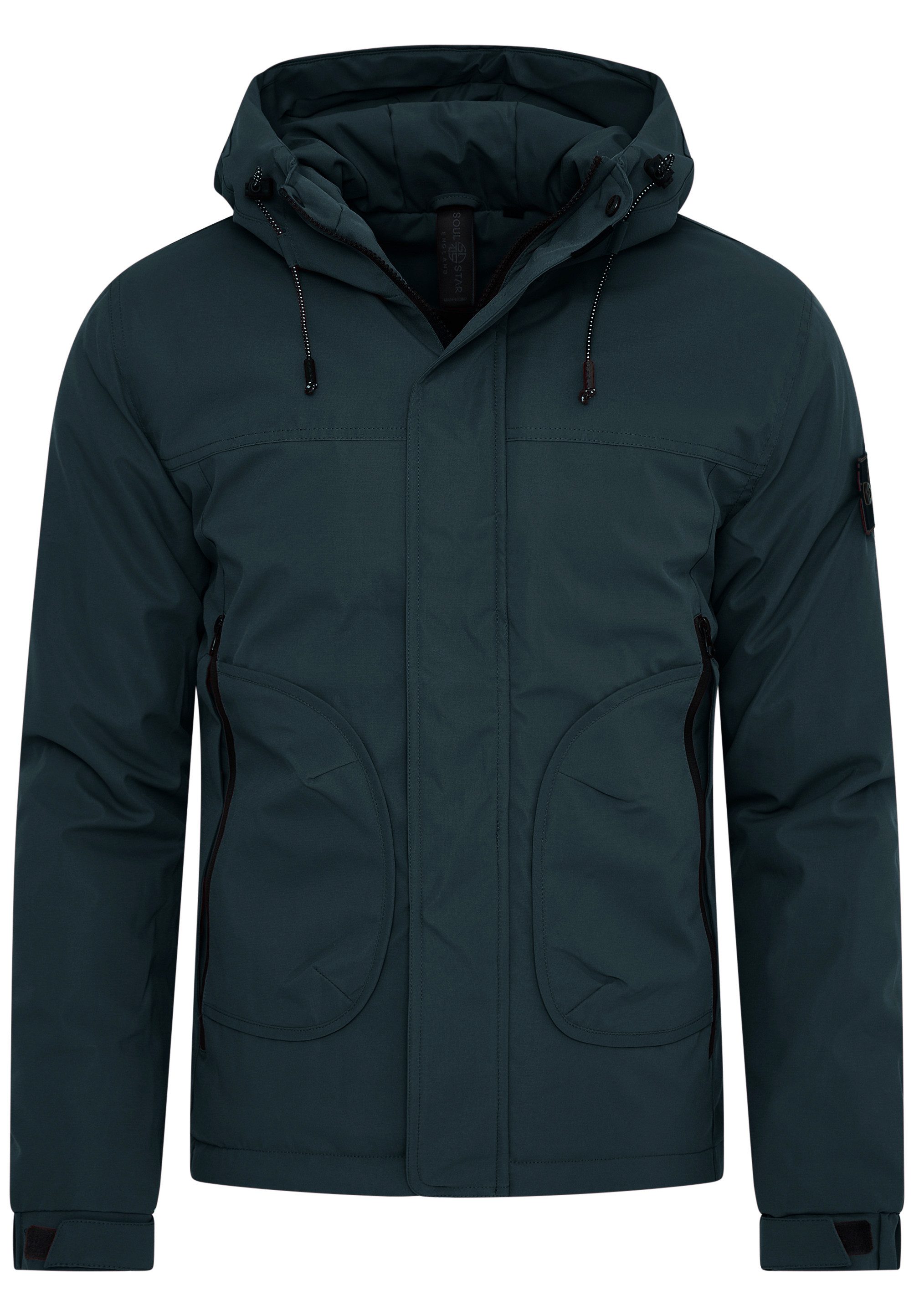 SOULSTAR Winterjacke S2DARCHAN Herren Übergangsjacke mit Kapuze Outdoor-Jac günstig online kaufen