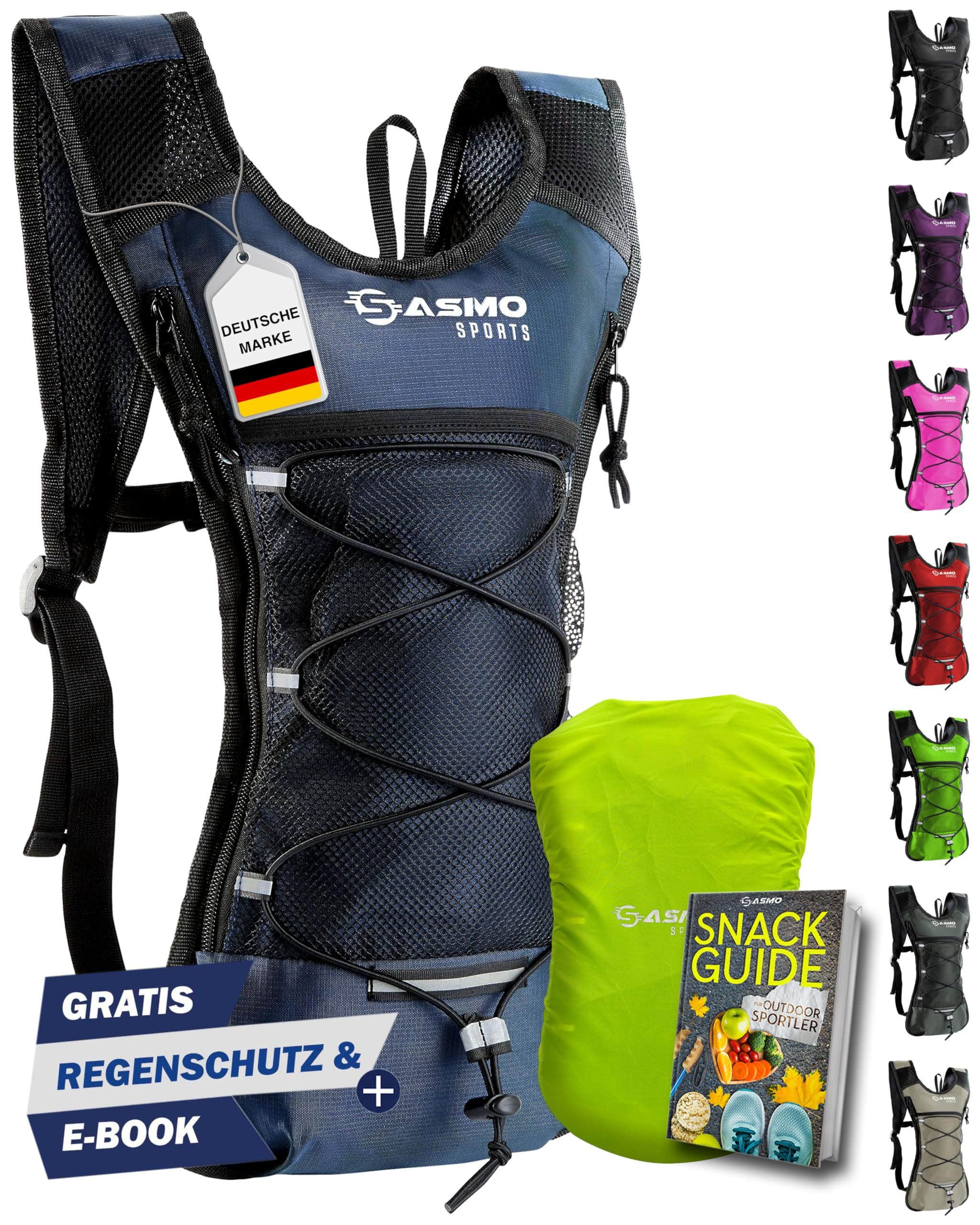 Sasmo Trinkrucksack mit Thermofach, Trinkrucksack Laufen günstig online kaufen
