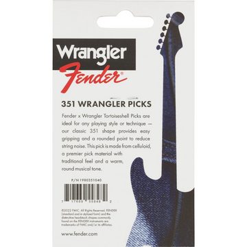 Fender Plektrum, X Wrangler 351 Shell Picks - Plektren Set