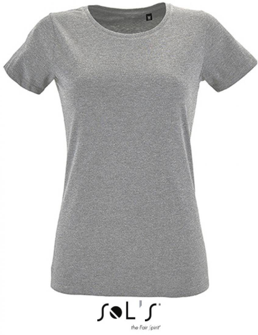 SOLS Rundhalsshirt Damen Round Neck Fitted T-Shirt Regent