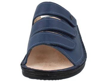 Finn Comfort Korfu, blau, Pantolette Wechselfußbett