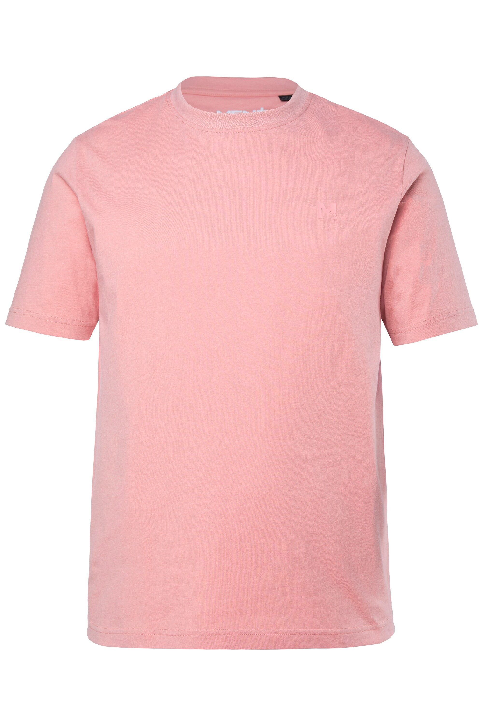 Men Plus T-Shirt T-Shirt Basic Halbarm Rundhals günstig online kaufen