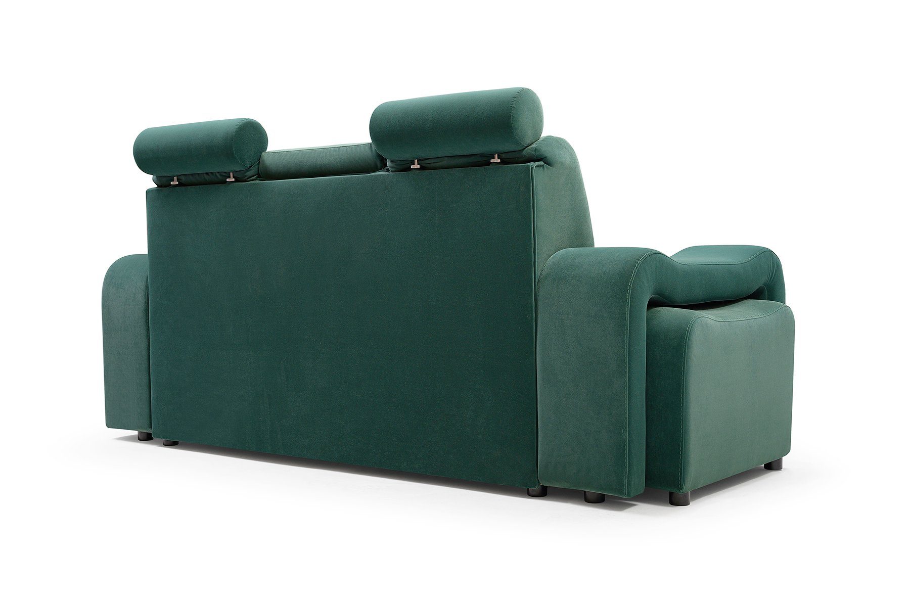Grün Hocker Siblo Venus Sofa 3-Sitzer mit Funktionales