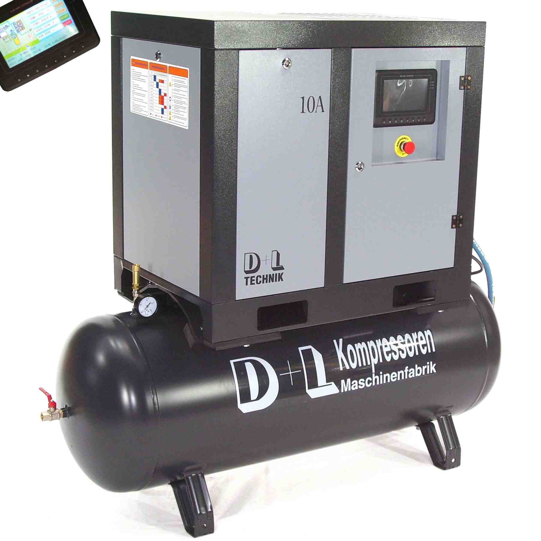 Apex Kompressor Schraubenkompressor 950/10/270 7,5kW Kompressor 950L 10 bar, 1-tlg.