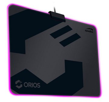 Speedlink Mauspad Speedlink ORIOS XL Gaming Maus-Pad LED RGB Beleuchtug Ergonomisch PC, Beleuchtet