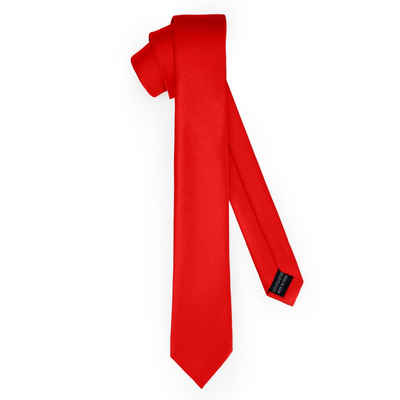 Ladeheid Krawatte Klassische Herren Krawatte, matt Vielfältige Farben TMM-5 150cmx5cm (1-St)