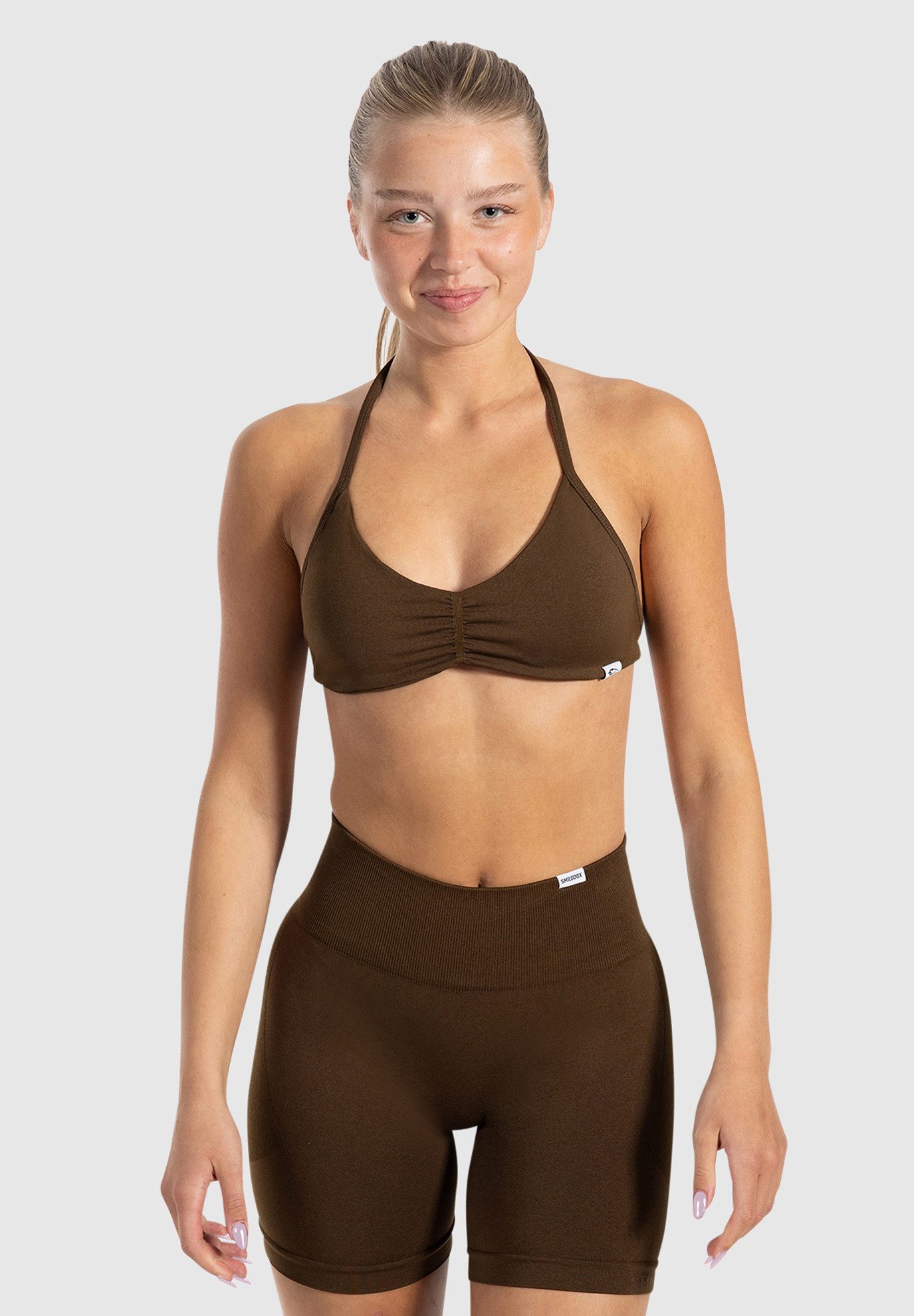 Smilodox Sport-BH Esta, Neckholder Bra, Ringverschluss, günstig online kaufen