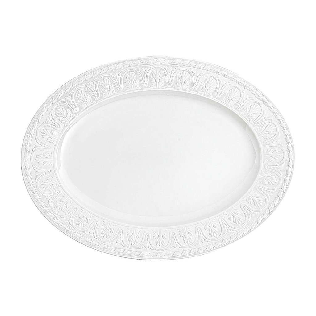 Villeroy & Boch Servierplatte Cellini ovale Platte 40 cm, Porzellan, (1-tlg)