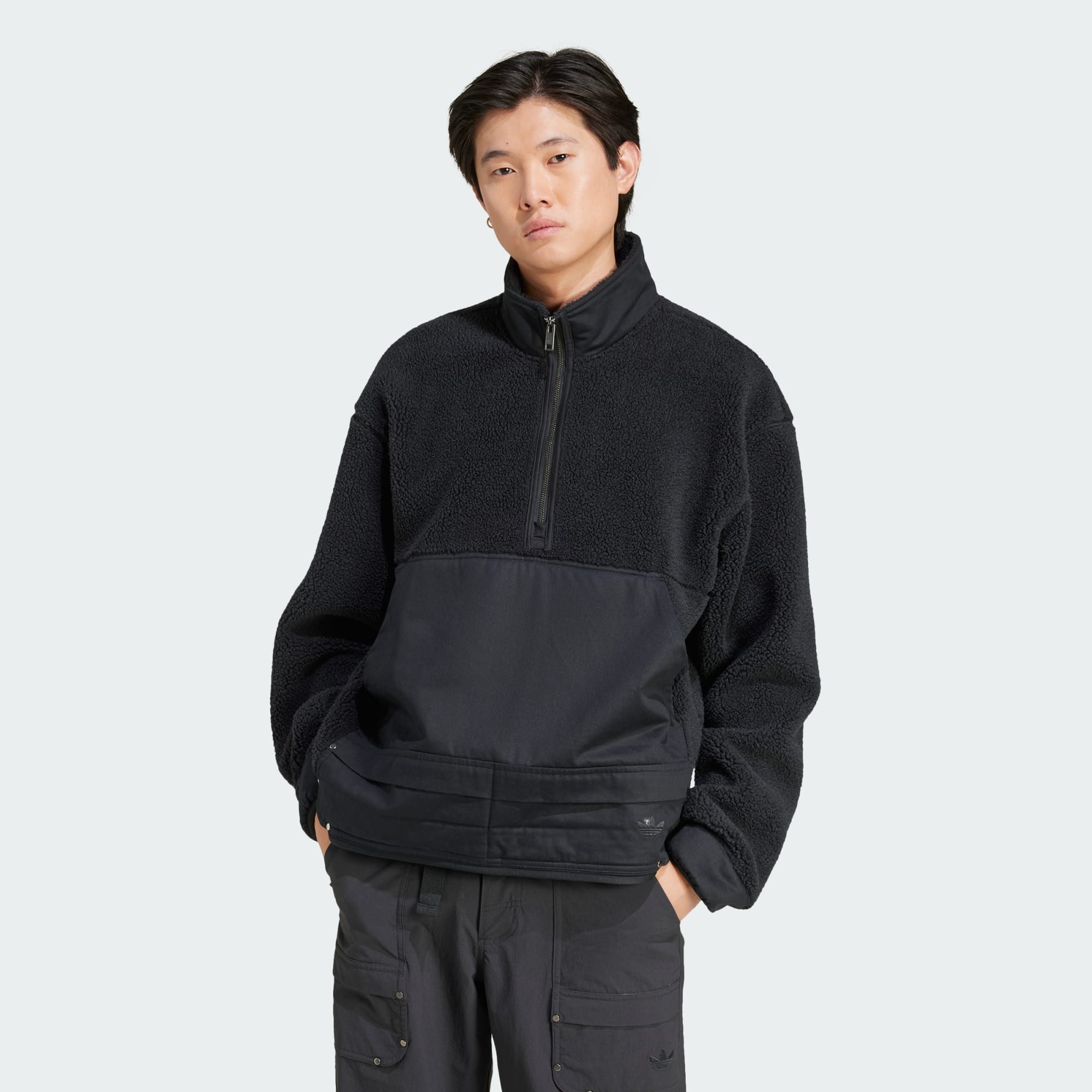 Fleecejacke PREMIUM ESSENTIALS FLEECE SWEATSHIRT