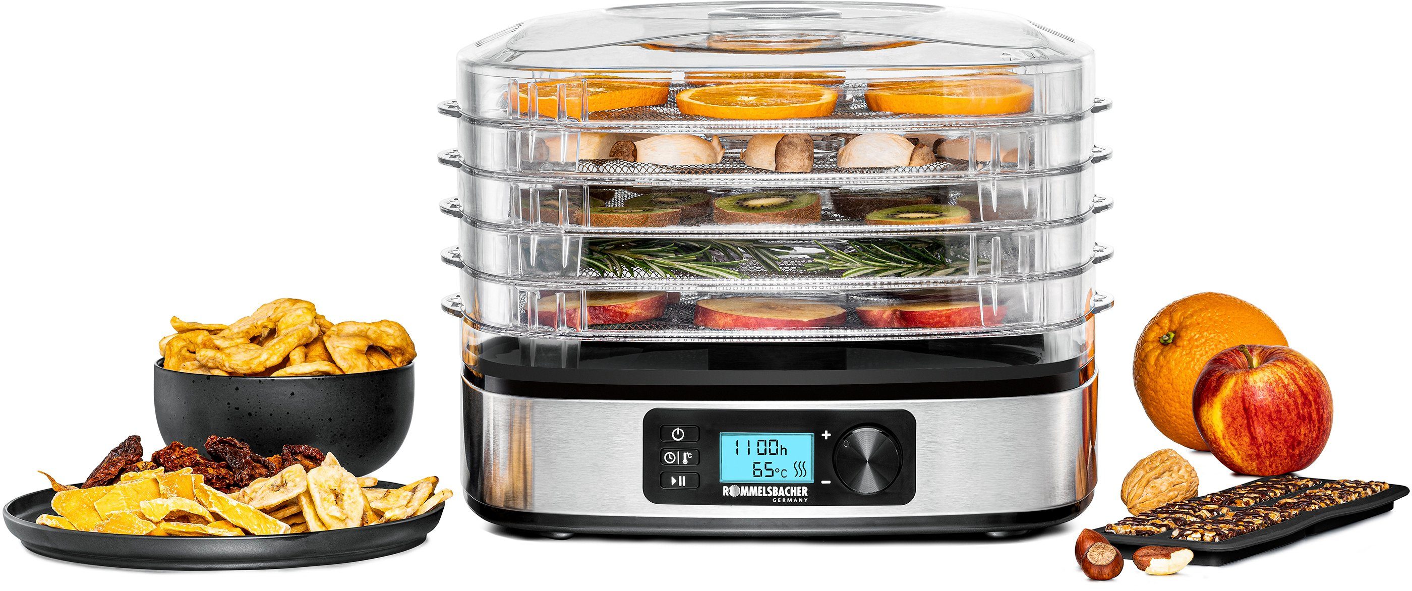 Rommelsbacher Dörrautomat DA 350 350 W, 5 Etagen