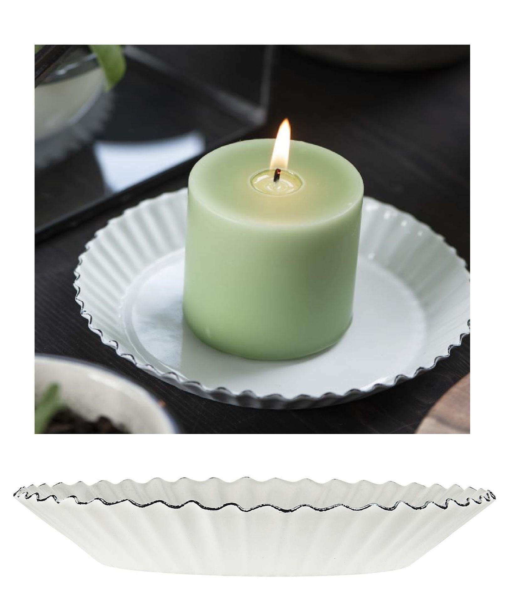 Ib Laursen Dekoschale Teller Schale Untersetzer Kerzenhalter Rund 13cm Ib Laursen 0461-11. € 6,99