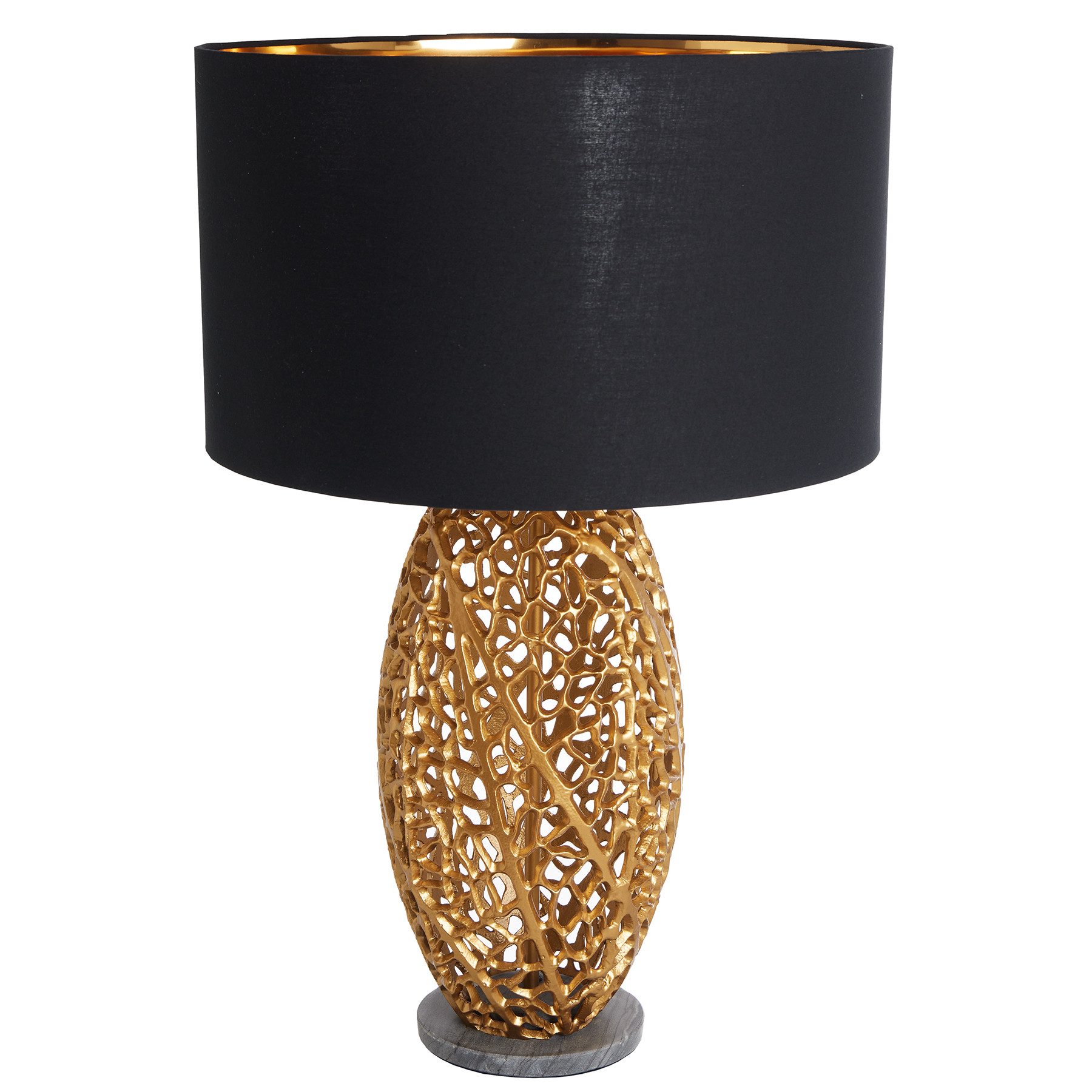 riess-ambiente Tischleuchte ABSTRACT LEAF gold / günstig online kaufen