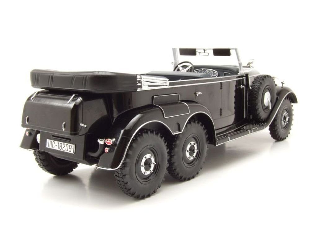 MCG Modellauto Mercedes G4 Cabrio W31 1938 schwarz, Maßstab 1:18