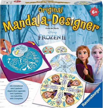 Ravensburger Malvorlage Original Mandala-Designer® - Disney Frozen II, Made in Europe, FSC® - schützt Wald - weltweit