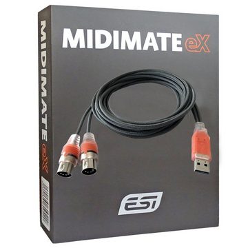 ESI -Audiotechnik ESI MIDIMATE eX USB MIDI-Interface Kabel Digitales Aufnahmegerät