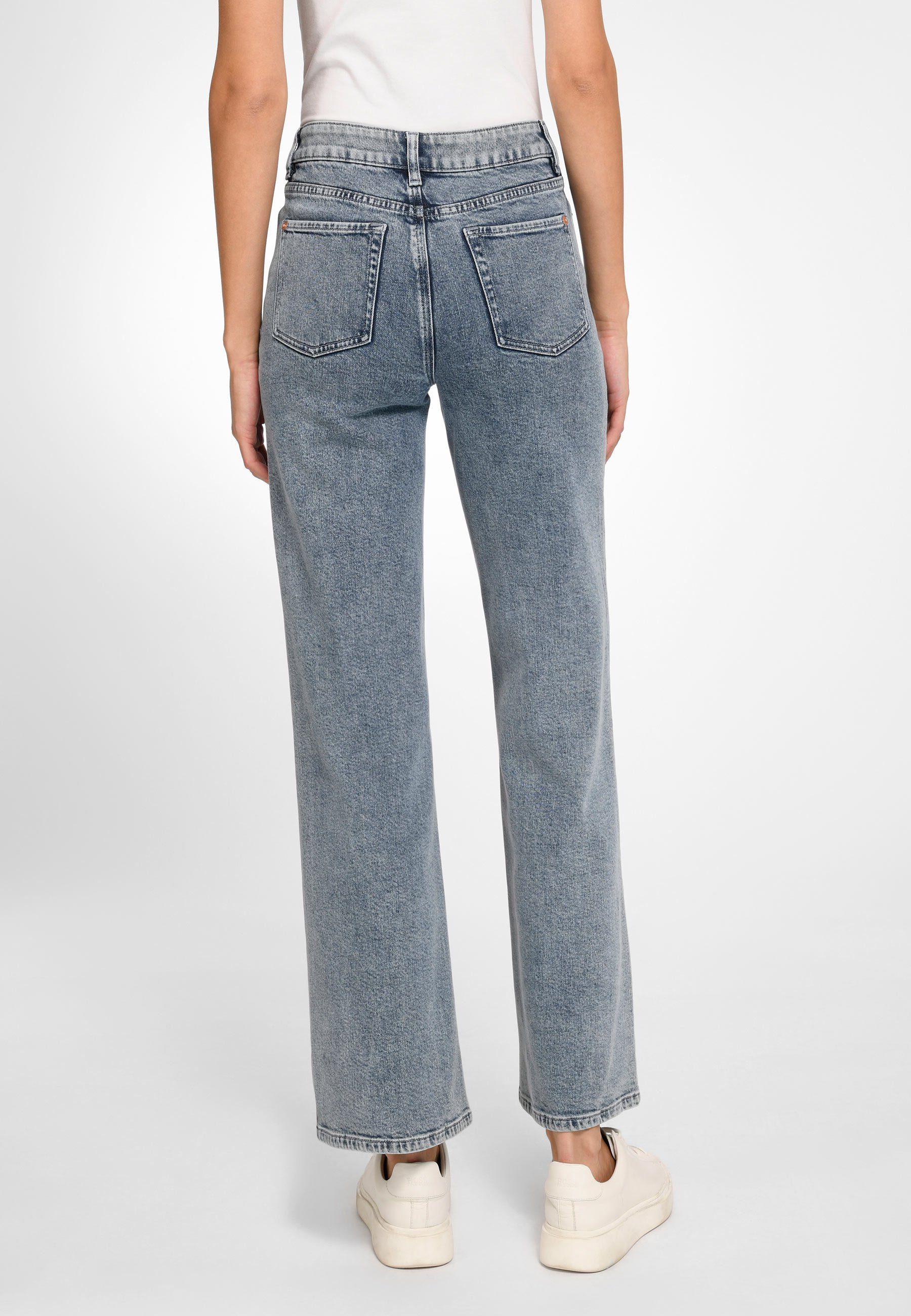 5-Pocket-Jeans Cotton Taschen hellblau DAY.LIKE mit