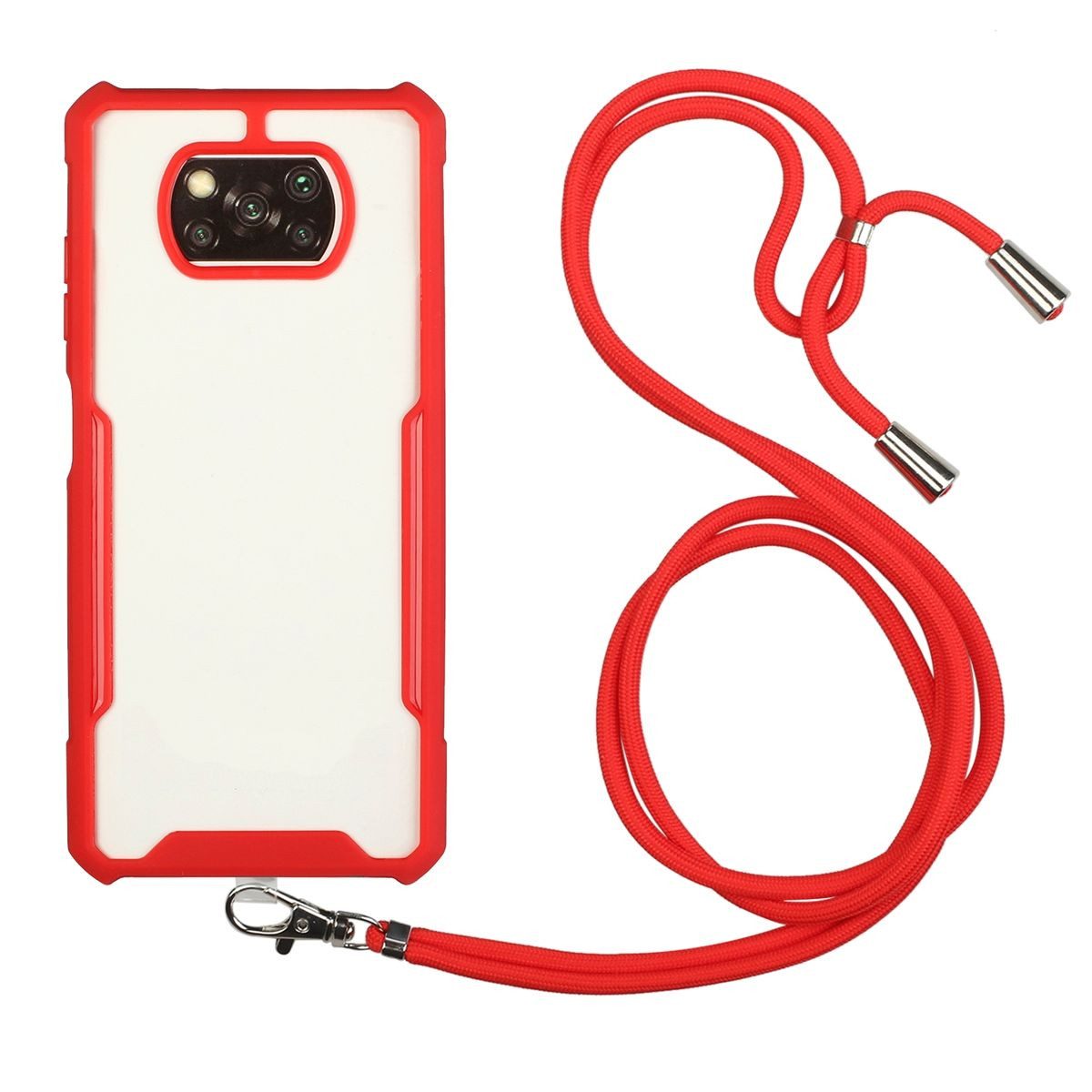 König Design Handyhülle Xiaomi Poco X3, Handykette Schutzhülle Case Cover Backcover Etuis