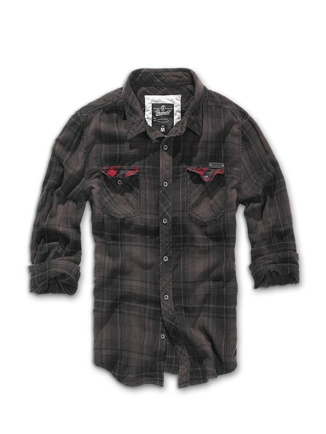Brandit Langarmhemd Duncan Check Shirt Long Sleeve