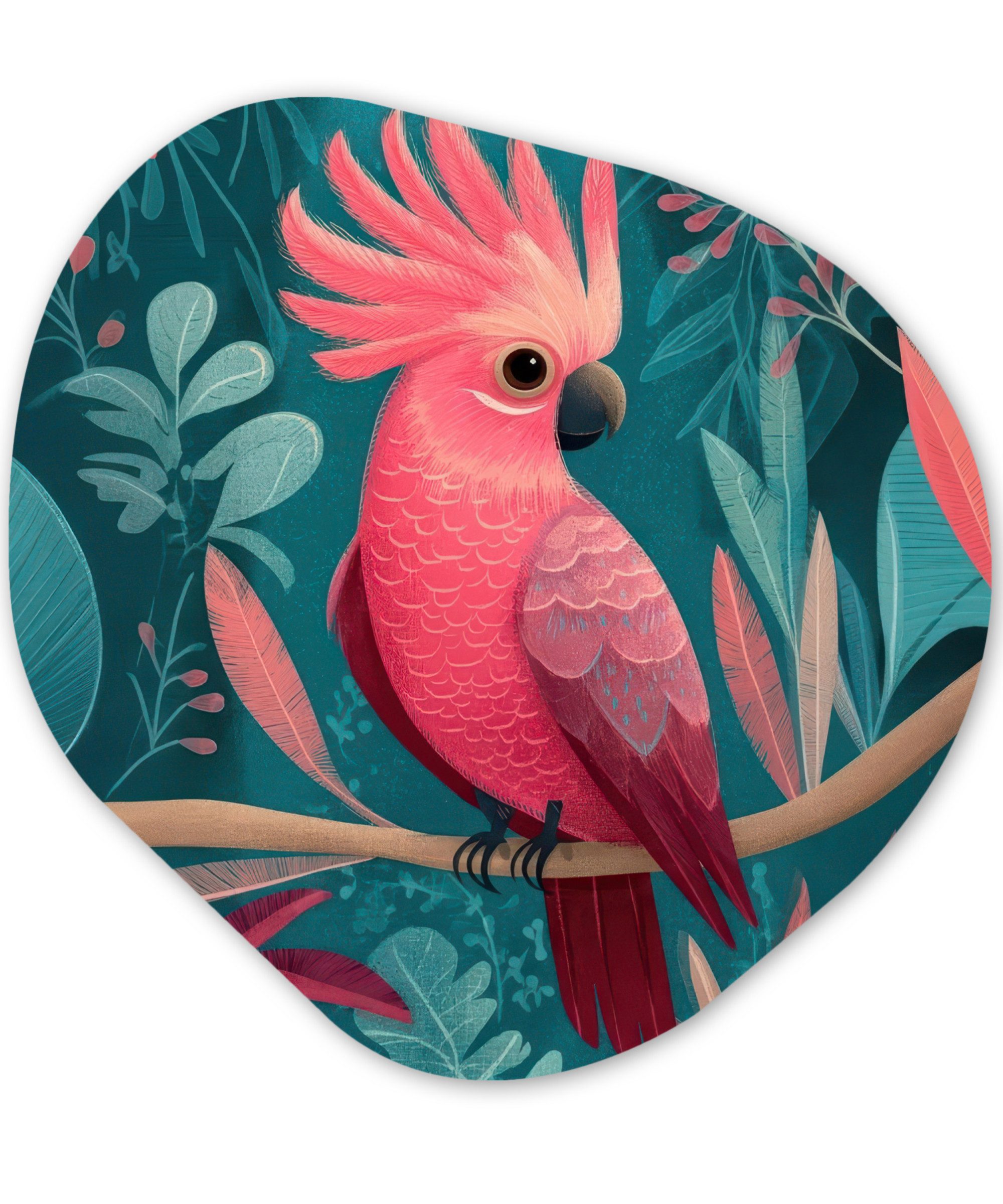 Kakadu - Tropische Blätter - Zweig