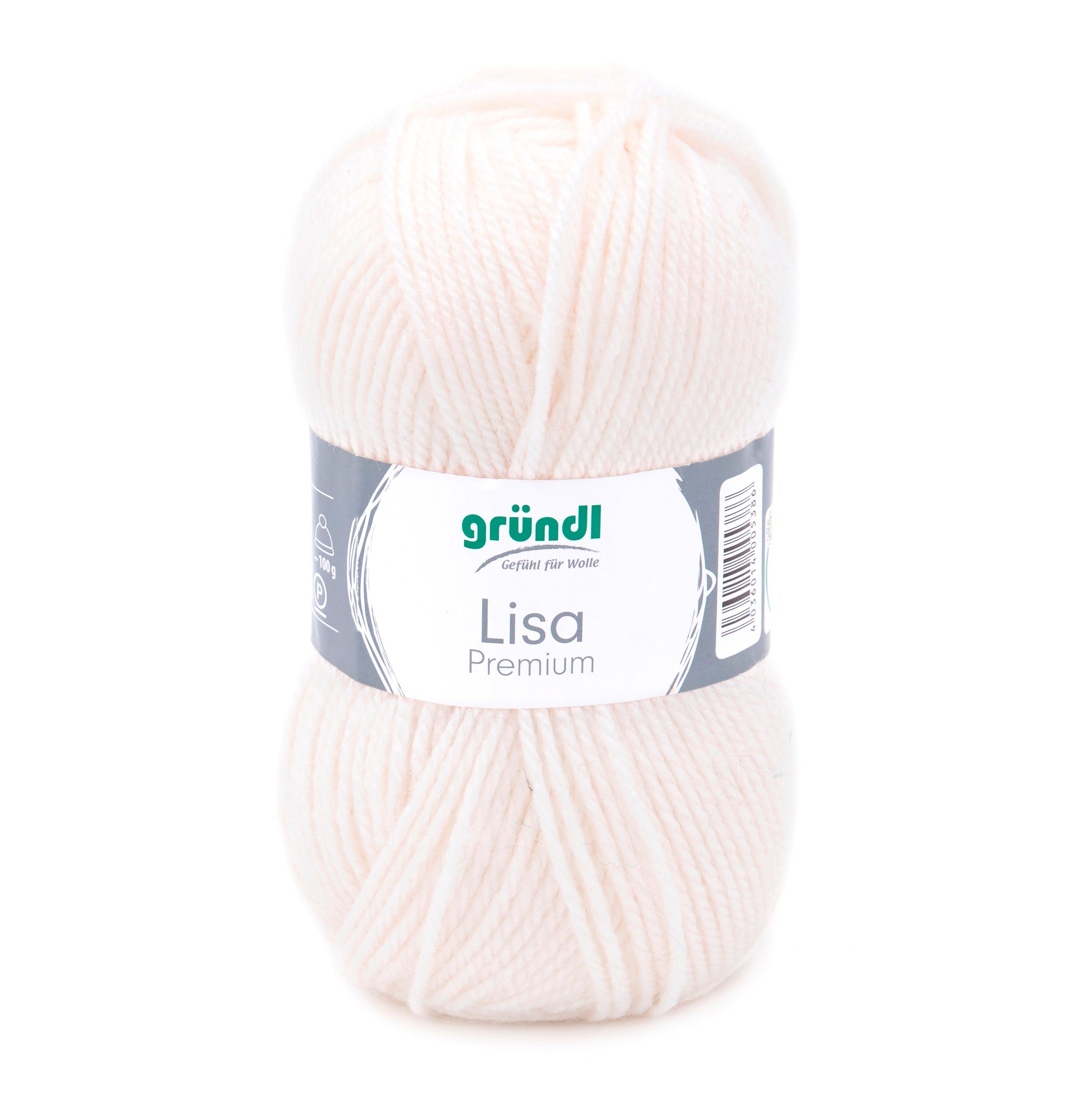 Gründl Lisa Premium Häkelwolle, 133 m