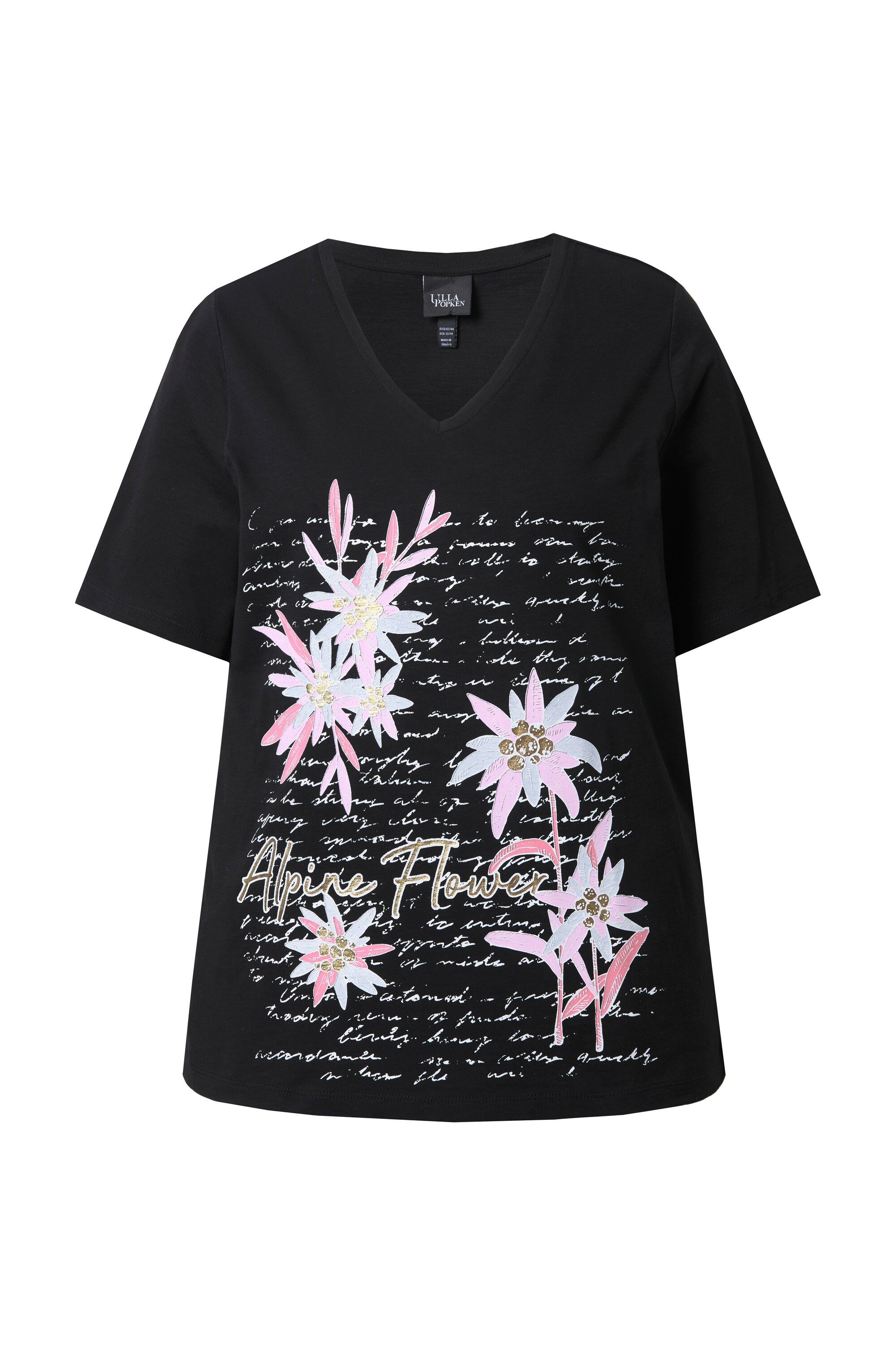 Ulla Popken T-Shirt T-Shirt Trachtenmotiv Classic günstig online kaufen