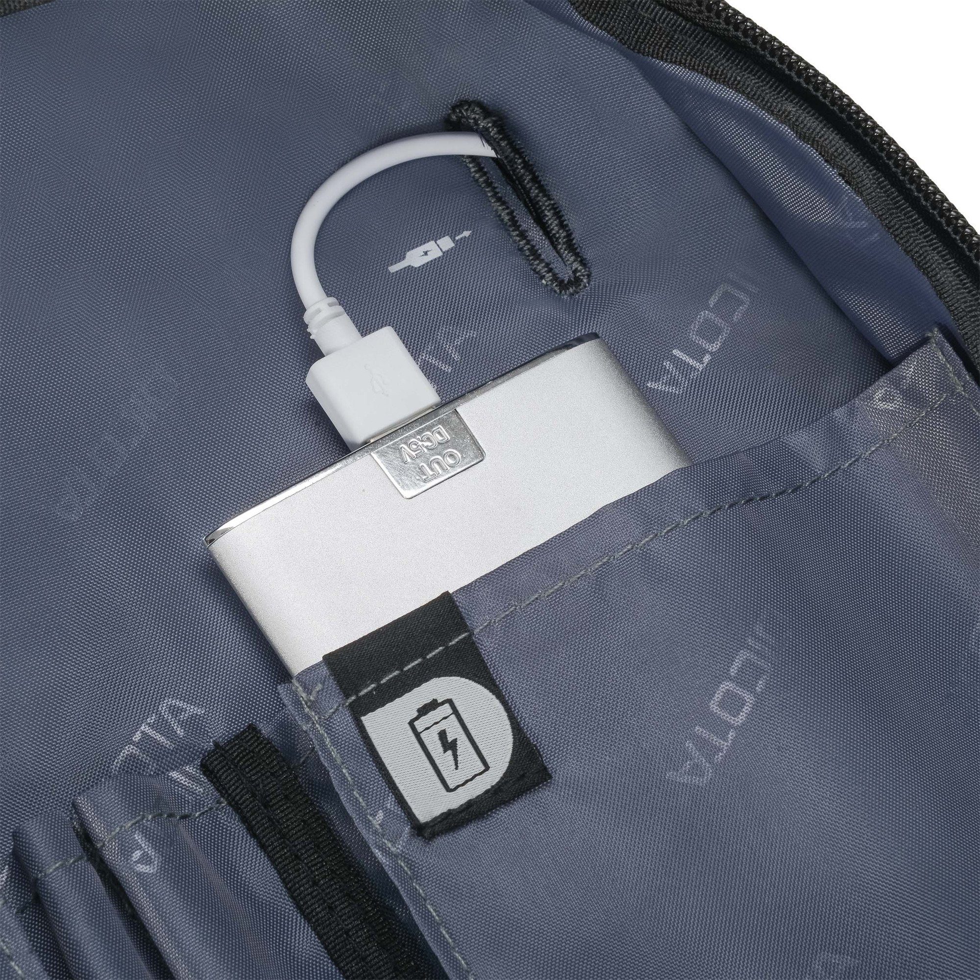 Rucksack DICOTA DICOTA (17,3) 43,9 SELECT, Laptoptasche cm Eco (bis