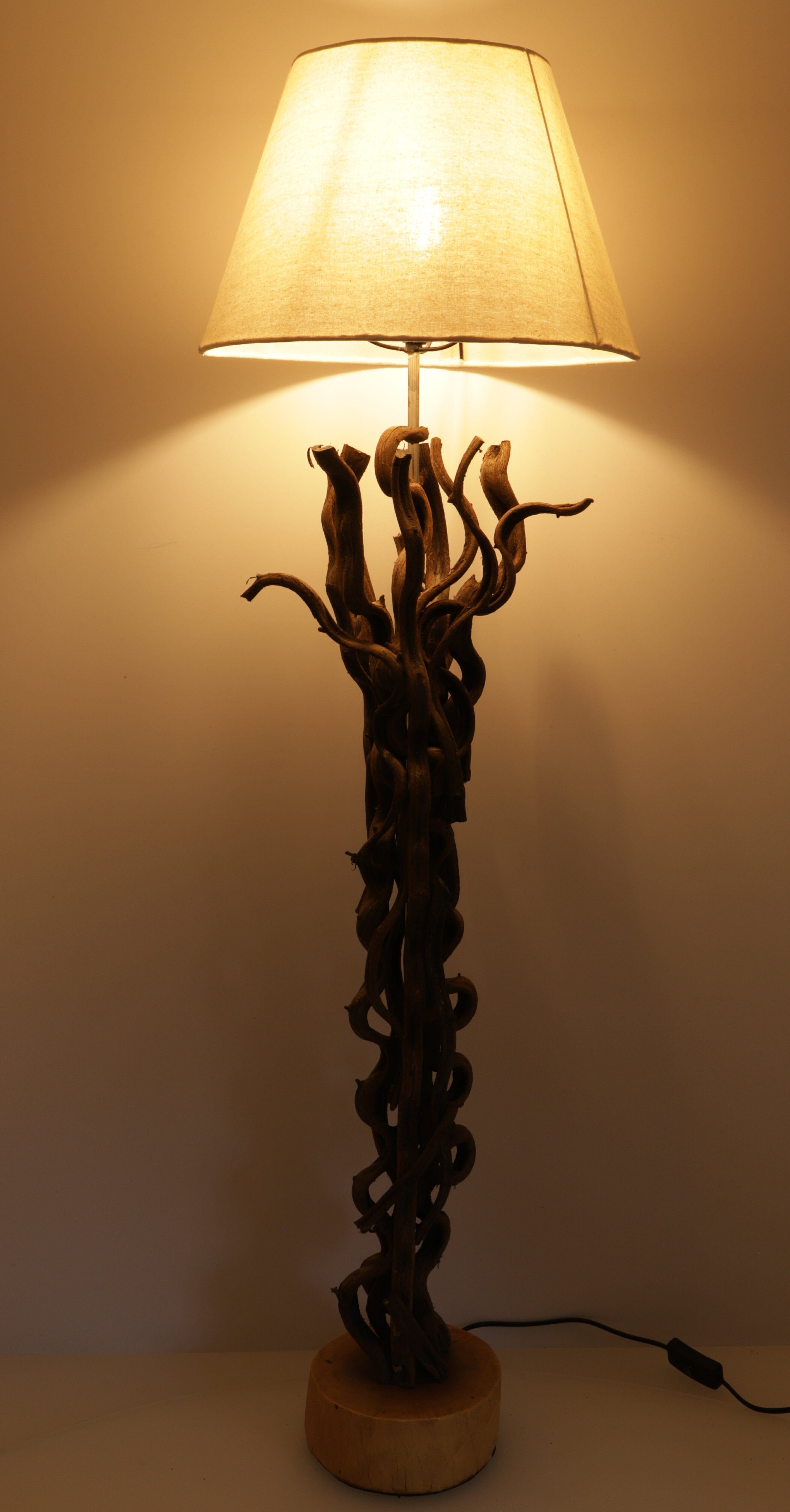 Guru-Shop Stehlampe Stehleuchte, in Bali handgefertigt aus.., Leuchtmittel nicht inklusive