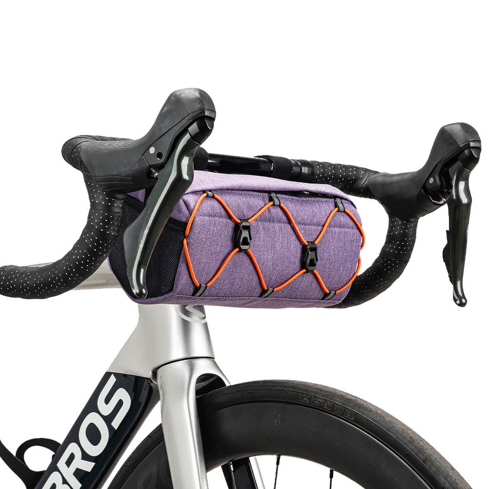 ROCKBROS Lenkertasche Fahrradtasche Radtasche Umhängetasche (Spar-Set, 1-tlg., 2,2 l reflektierend), reflektierend, Schultergurt, Dreipunktbefestigung