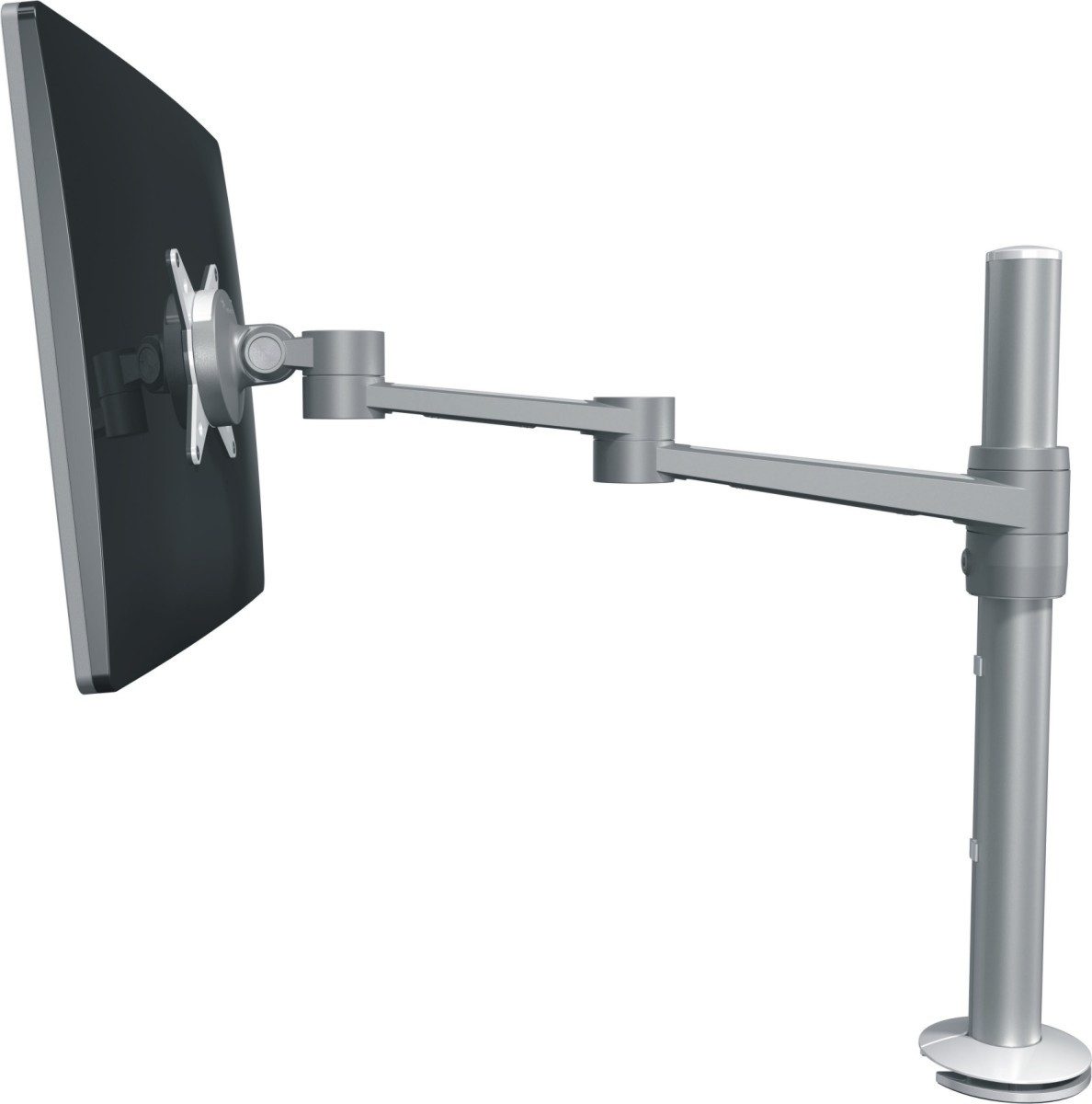 Dataflex Monitor-Halterung Monitorarm ViewLite 122 silber-weiß
