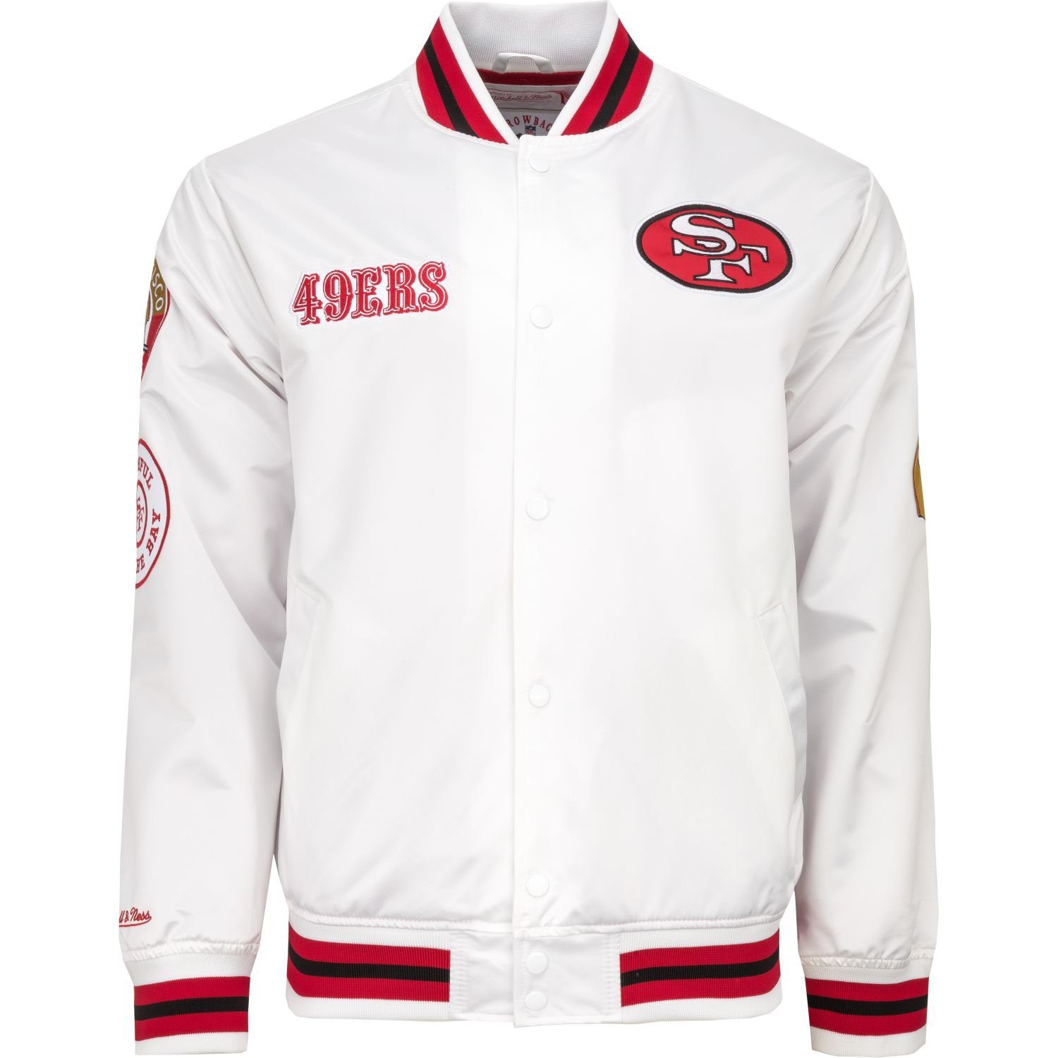 Francisco 49ers Collegejacke San Satin Mitchell Ness Collection City &