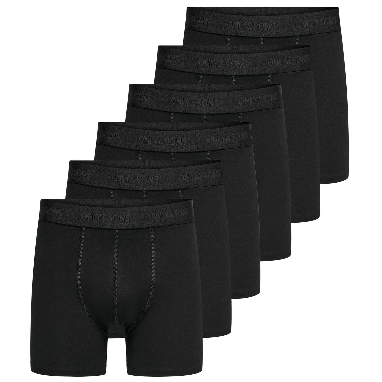 6 x schwarz