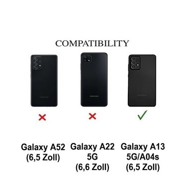 CoverKingz Handyhülle Hülle für Samsung Galaxy A13 4/5G/A04s Handyhülle Silikon Cover Case