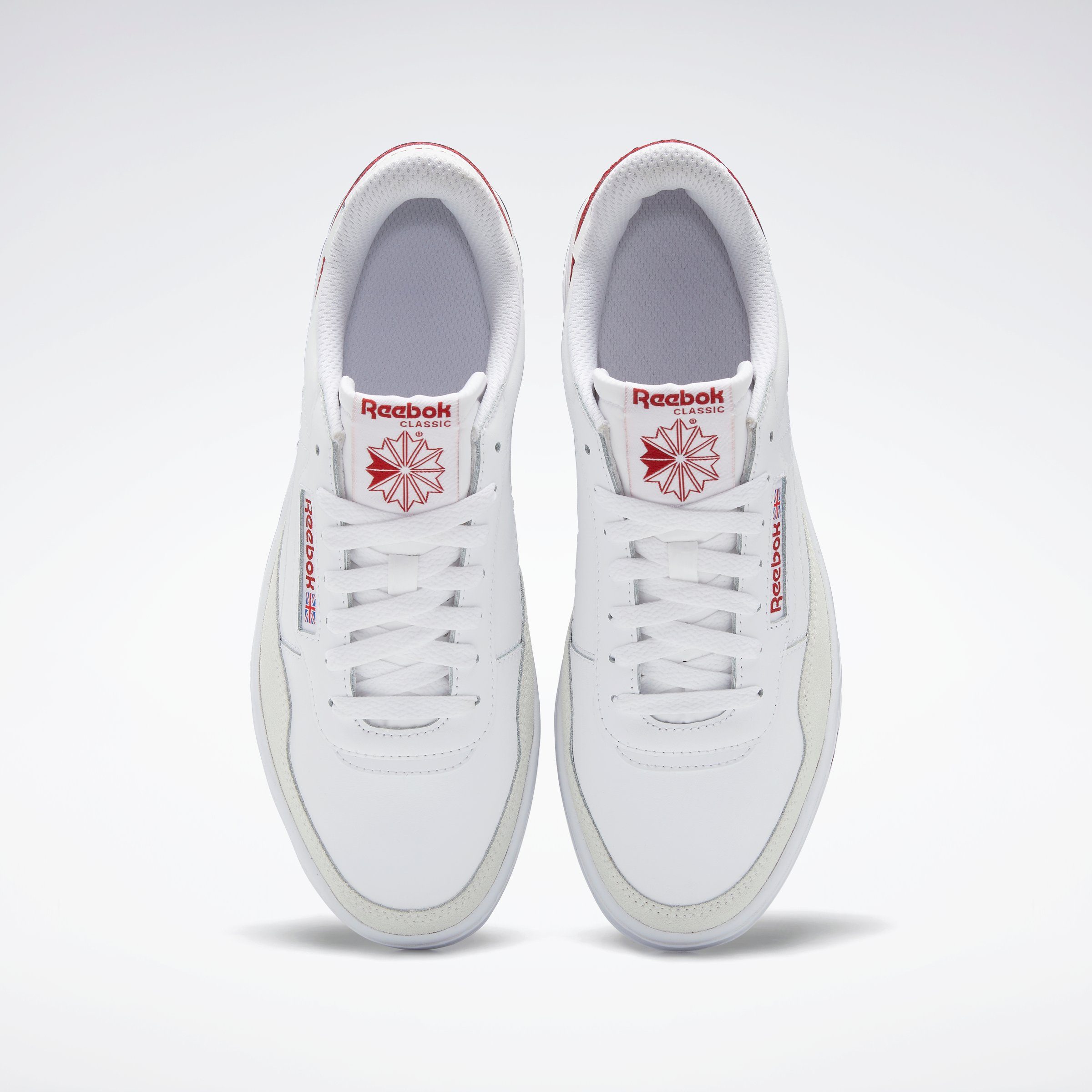 Reebok Classic Sneaker COURT PEAK weiß-rot