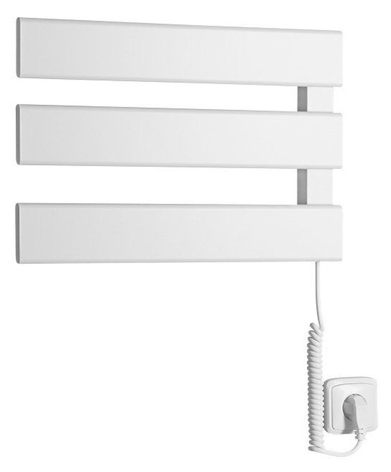 Aqualine Handtuchstange ELVIS Handtuchtrockner elektrisch 457x342x55 mm, 50 W, Weiß, Aqualine-EB480