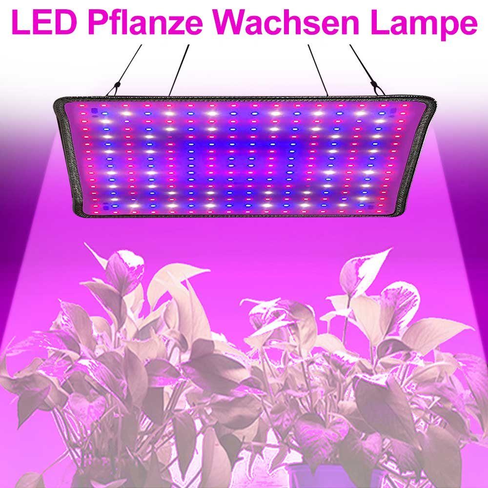Qelus Pflanzenlampe 256 LEDs Pflanzenleuchte A Spektrum Wachsen licht Zimmerpflanzen für Blumen, Volles Pflanzenlampe Pflanzen LED, und Gemüse LED