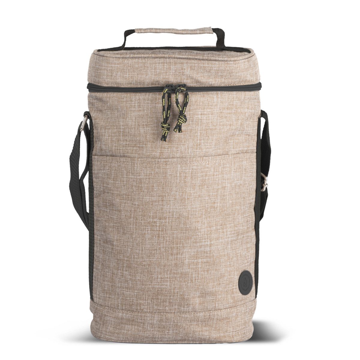 sagaform Kühltasche Kühltasche CITY, Hochformat, Leinenlook beige