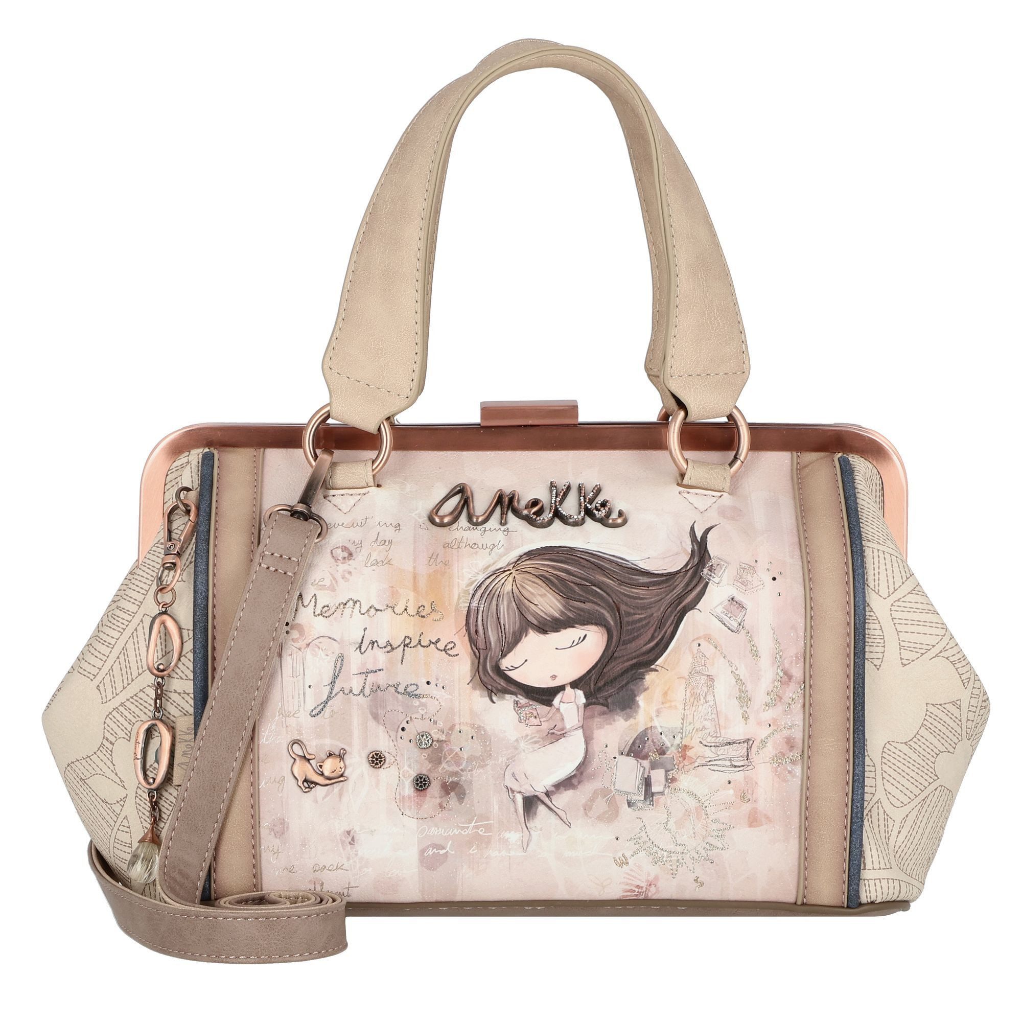 Schultertasche Nature