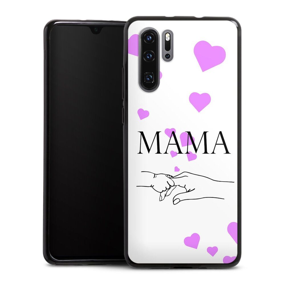 DeinDesign Handyhülle Muttertag Mama Familie Muttertag-Mama und kinder, Huawei P30 Pro New Edition Silikon Hülle Bumper Case Handy Schutzhülle