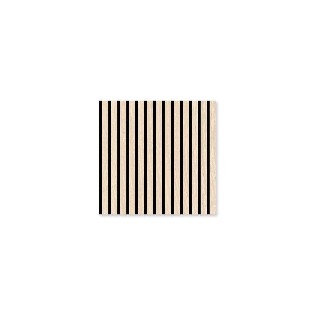 JANGAL 3D Wandpaneel Modular Wall, 520 x 520 x 10 mm, Eiche Hell