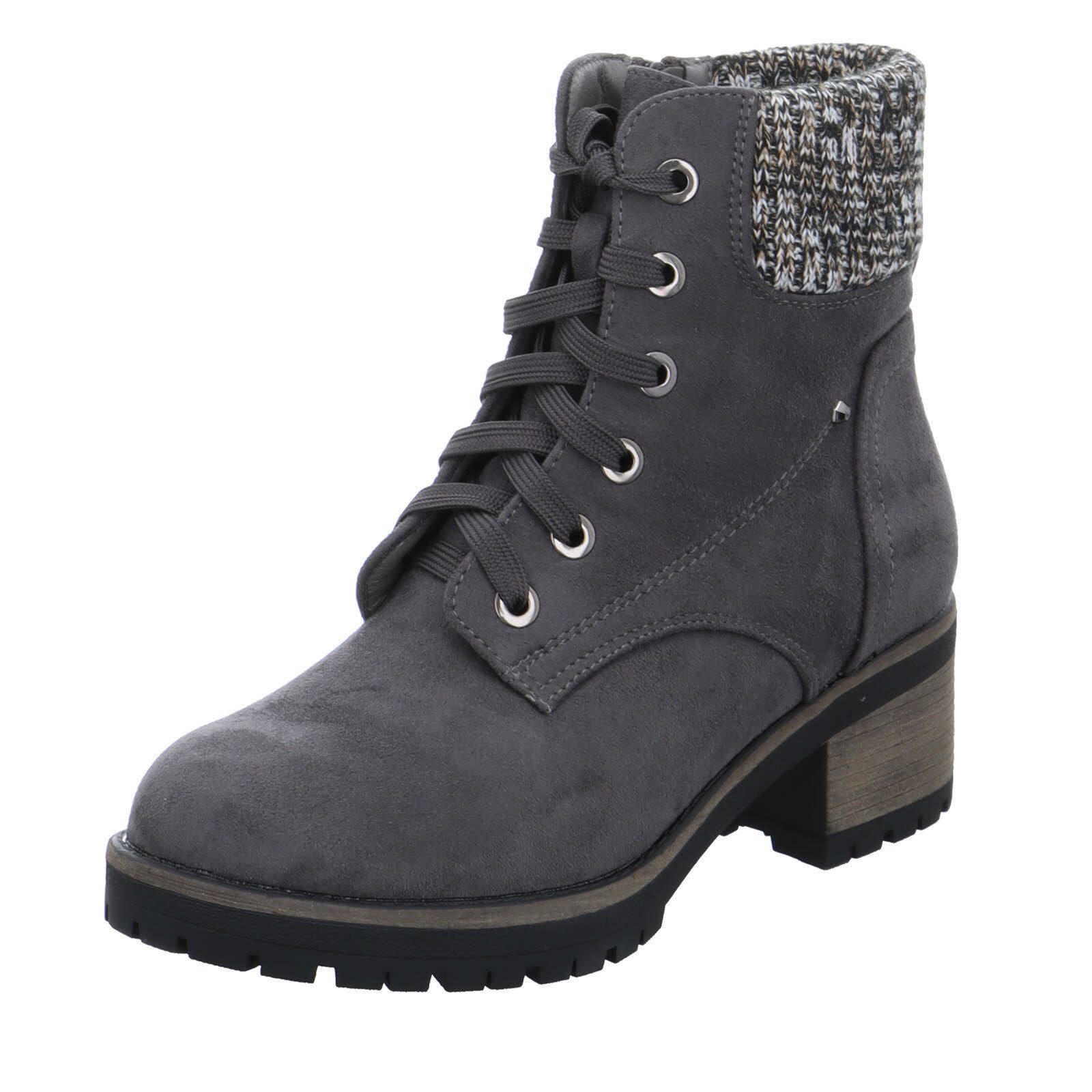 Alyssa F51-2-GY Schnürstiefelette