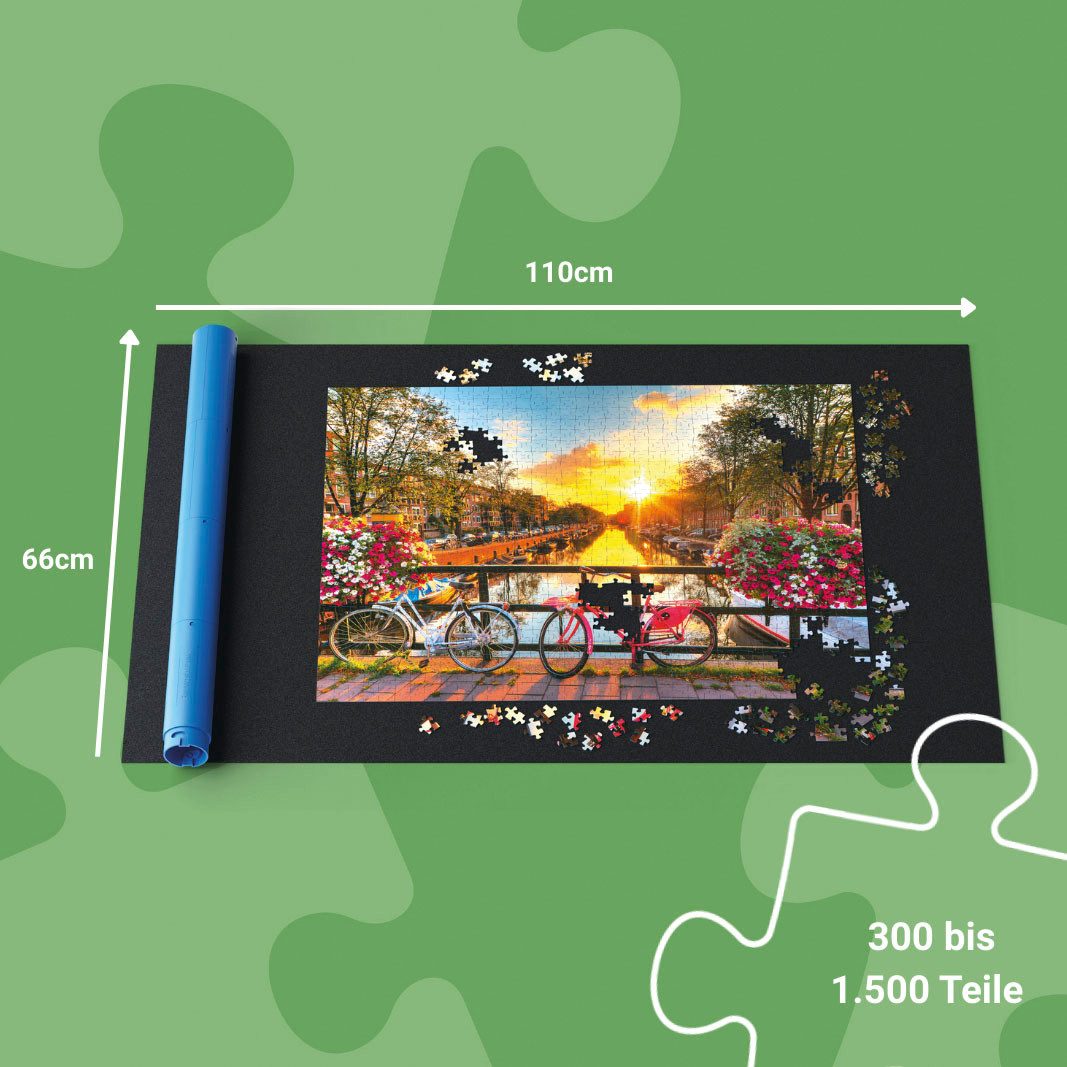 Ravensburger Puzzleunterlage Roll your Puzzle für 300-1500 Teile, Made in Europe